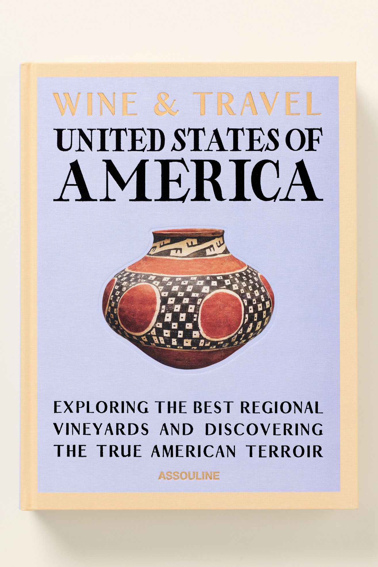 Wine and Travel Hardcover Book - America, One Size