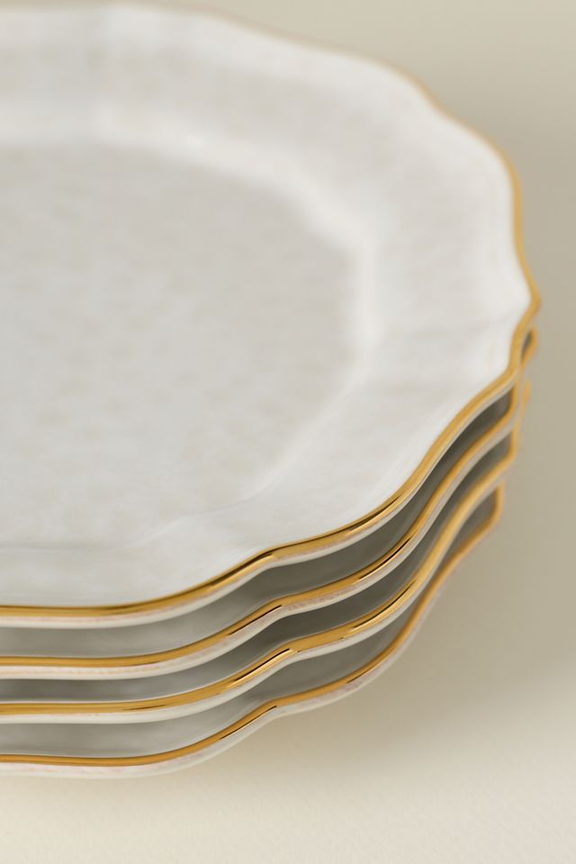 Casafina by Costa Nova Impressions Salad Plates, Set of 4 #1