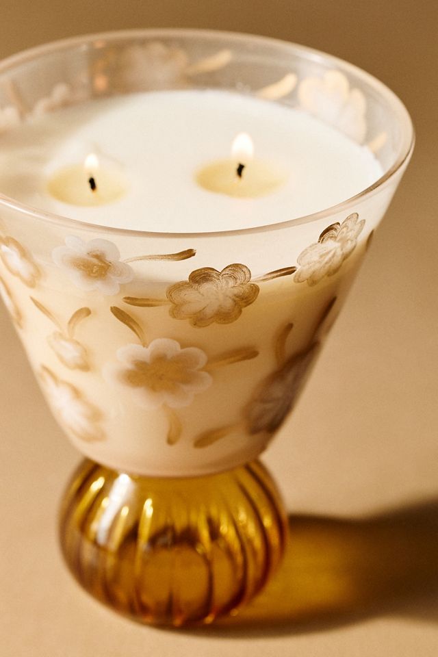 Charlotte Fruity Honeycrisp Oakwood Glass Candle #2