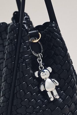 TOUS Metal Teddy Bear Bag Charm