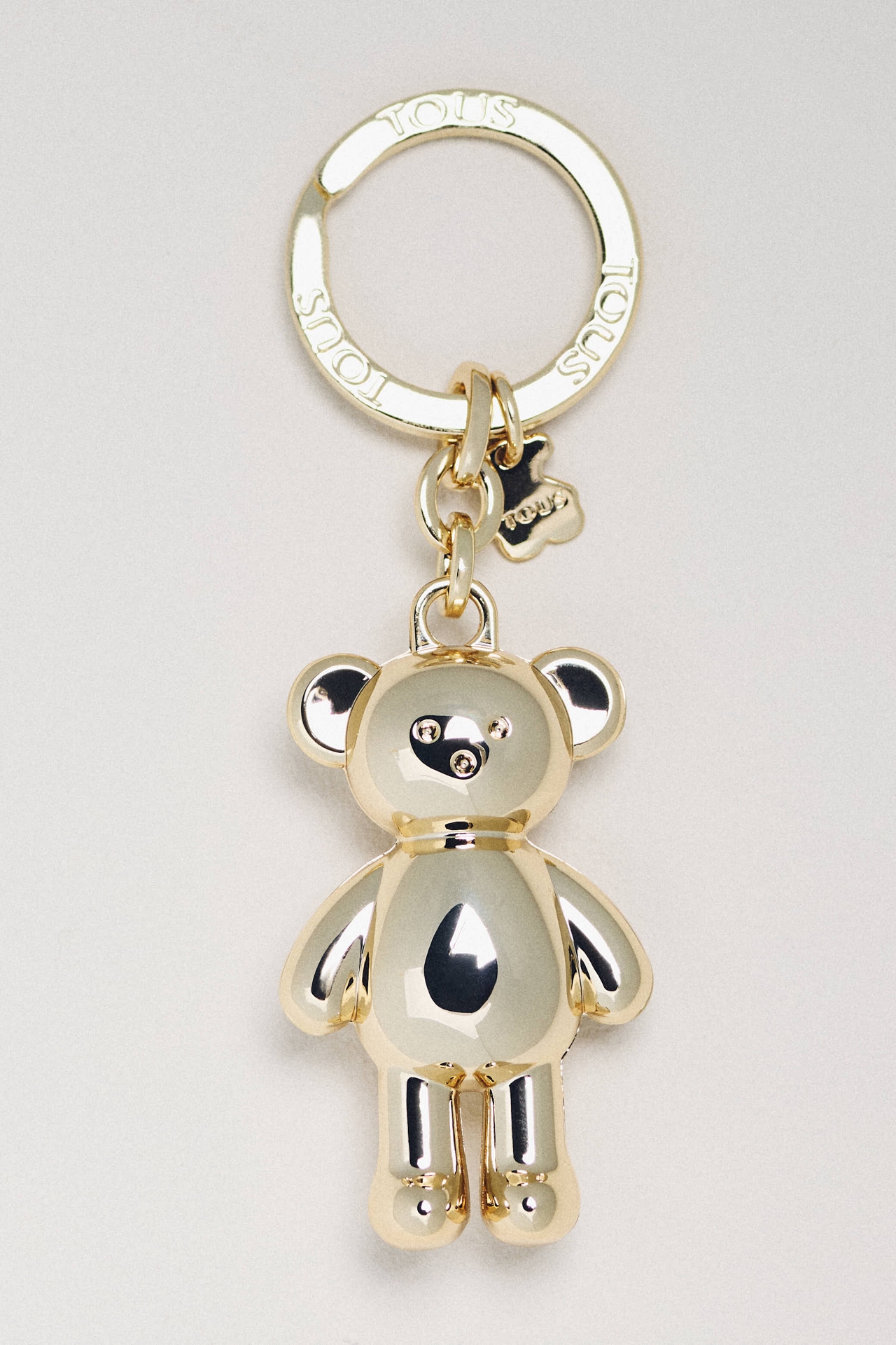 TOUS Metal Teddy Bear Bag Charm