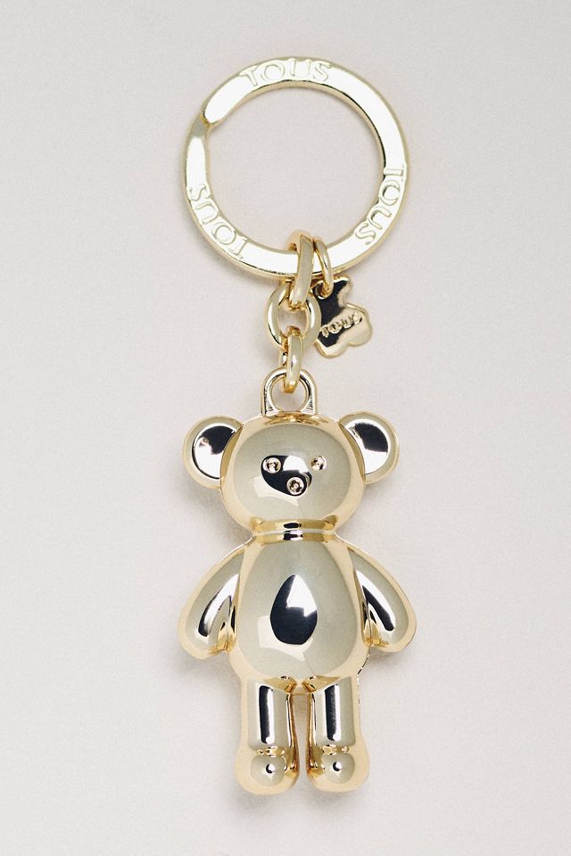 TOUS Metal Teddy Bear Bag Charm | Anthropologie