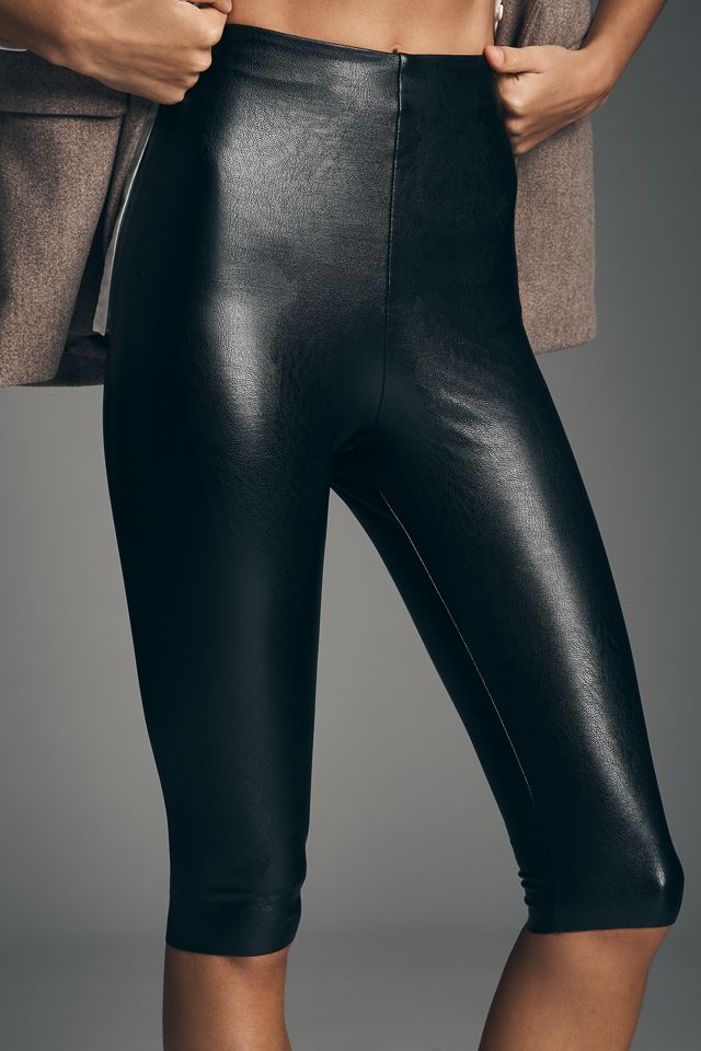 Commando Faux Leather Capri Leggings #1