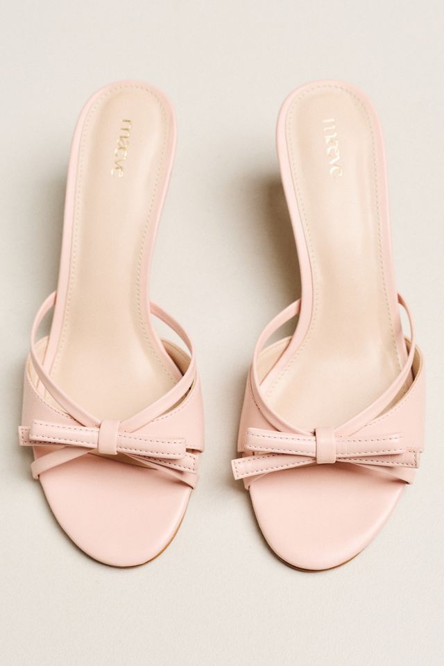 Tacchi Mule in Pelle con Fiocco Maeve #5