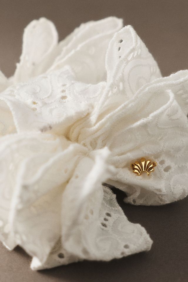 Lele Sadoughi Rita Eyelet Claw Clip #1