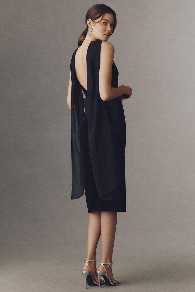 Mare Mare Miley Velvet Scarf Maxi Dress #1