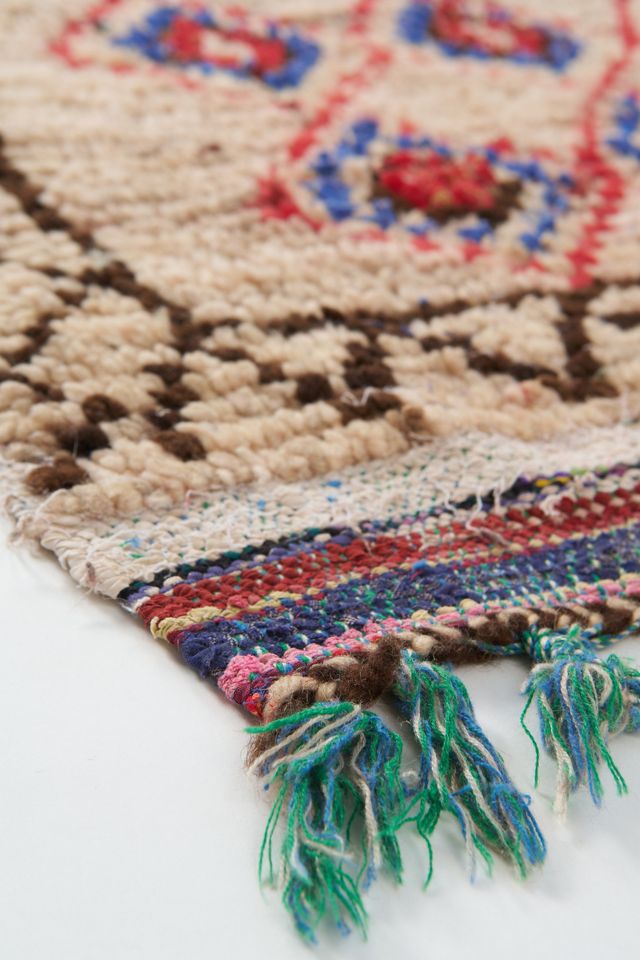 Soukie Modern Vintage Moroccan Tatti Rug #1
