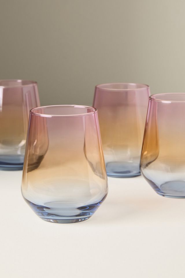 Alba Stemless Wine Glasses, Set of 4 #3