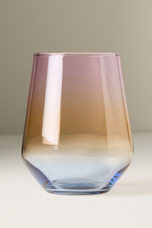 Alba Stemless Wine Glasses, Set of 4 #1
