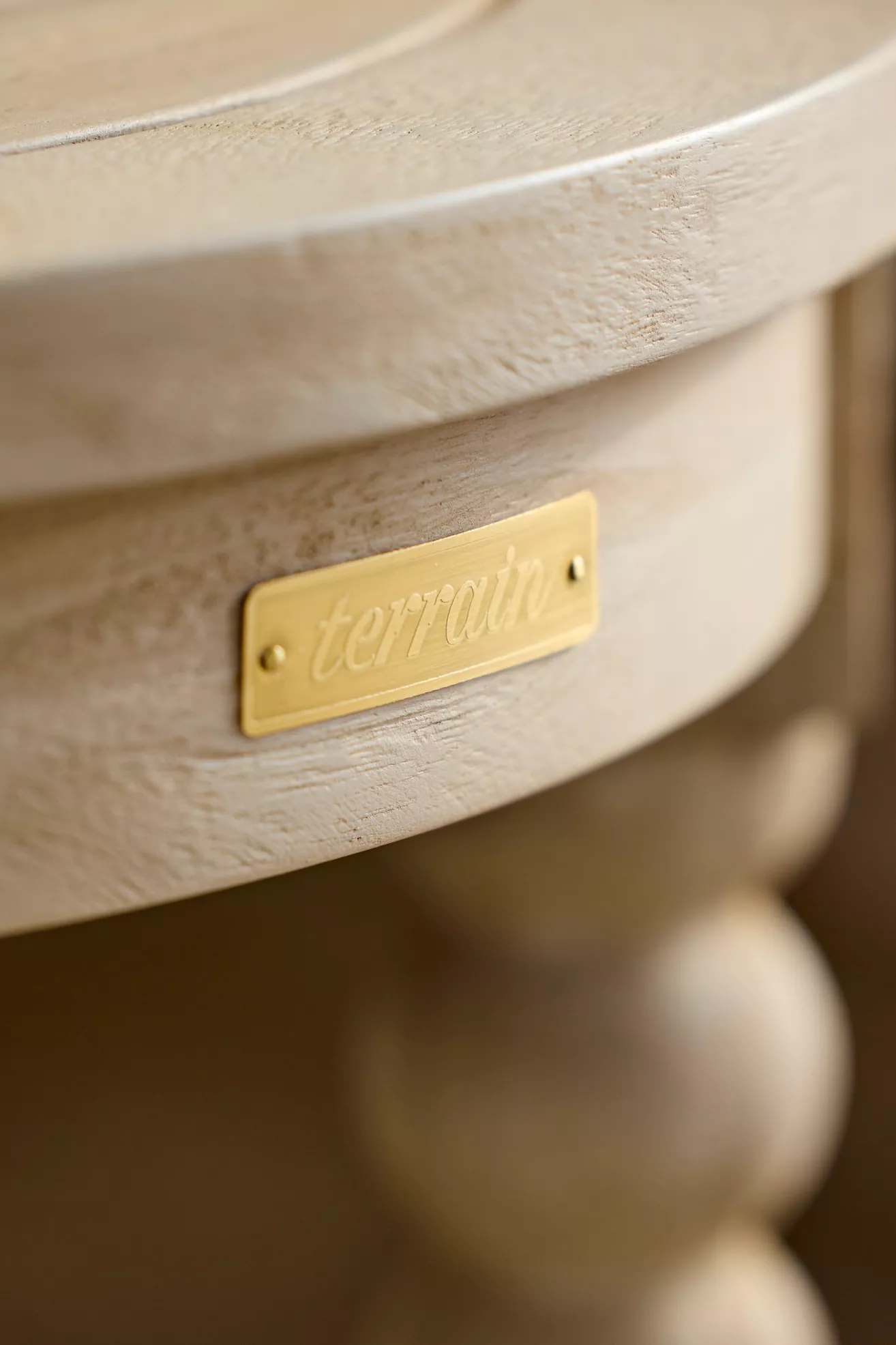 Shoreham Teak Round Side Table - thumbnail 2