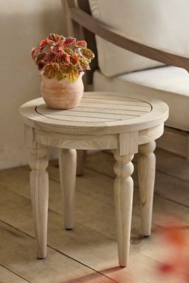 Shoreham Teak Round Side Table