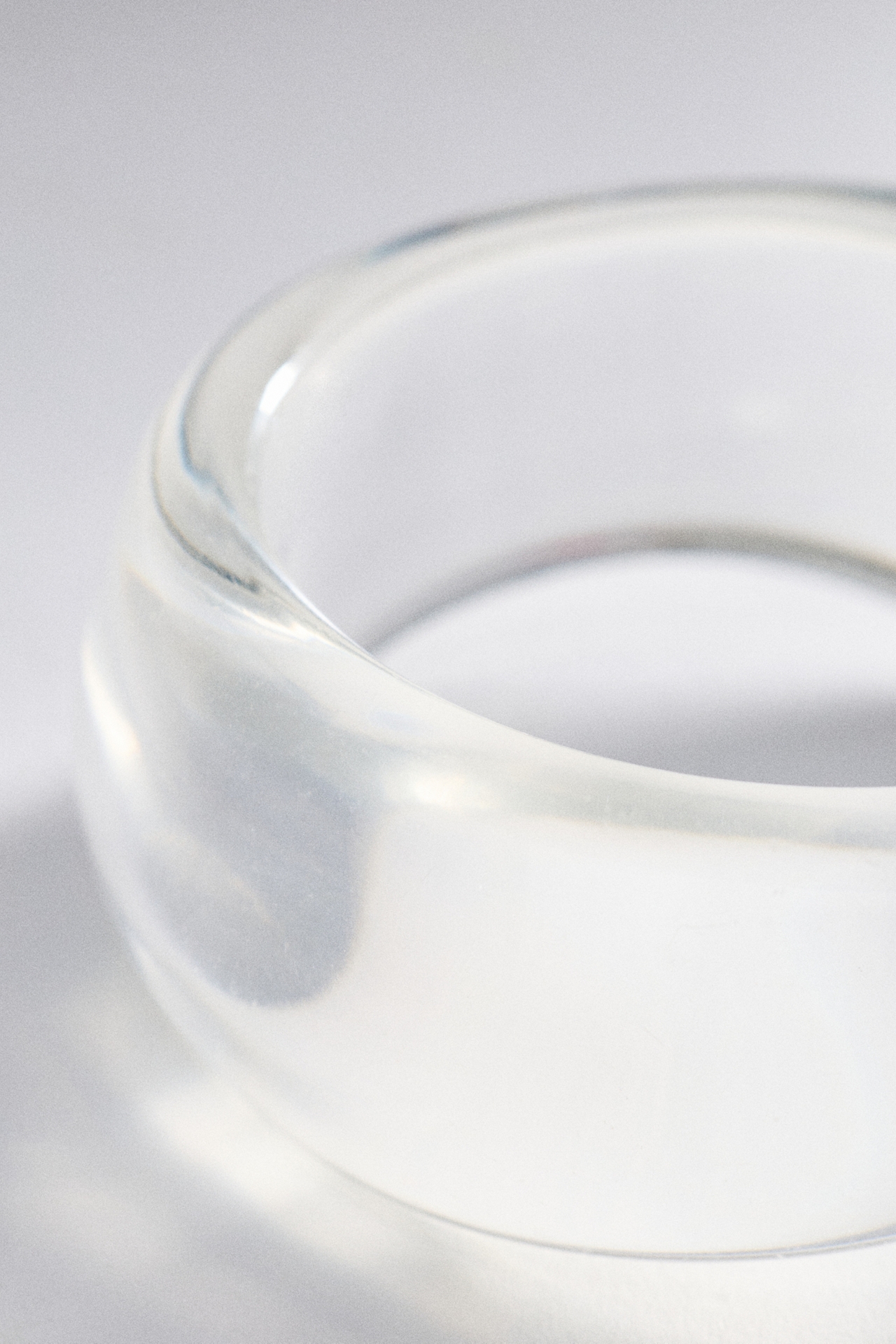 Chunky Resin Bangle Bracelet