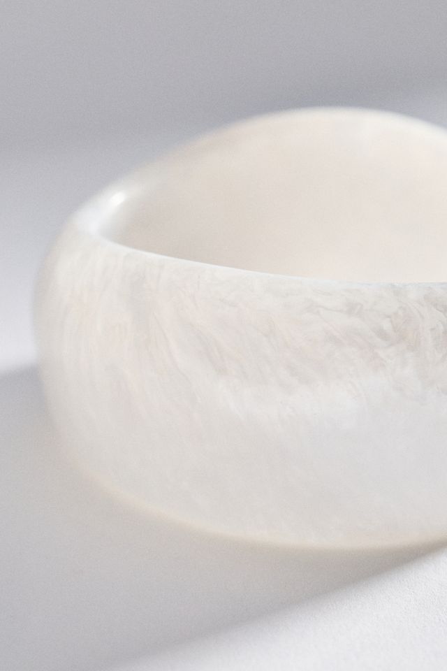 Bracelet jonc en résine épaisse #1