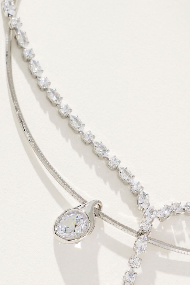 Crystal Layering Necklaces, Set of 2 #2