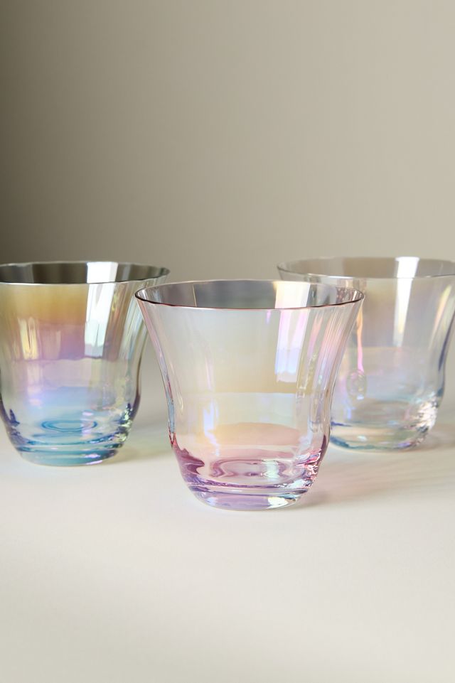 Kailani Lustered Stemless Wine Glass, Set of 4 #2