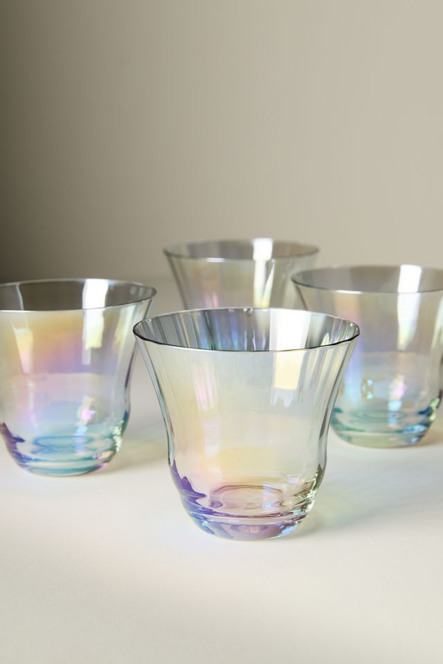 Kailani Lustered Stemless Wine Glass, Set of 4 #5