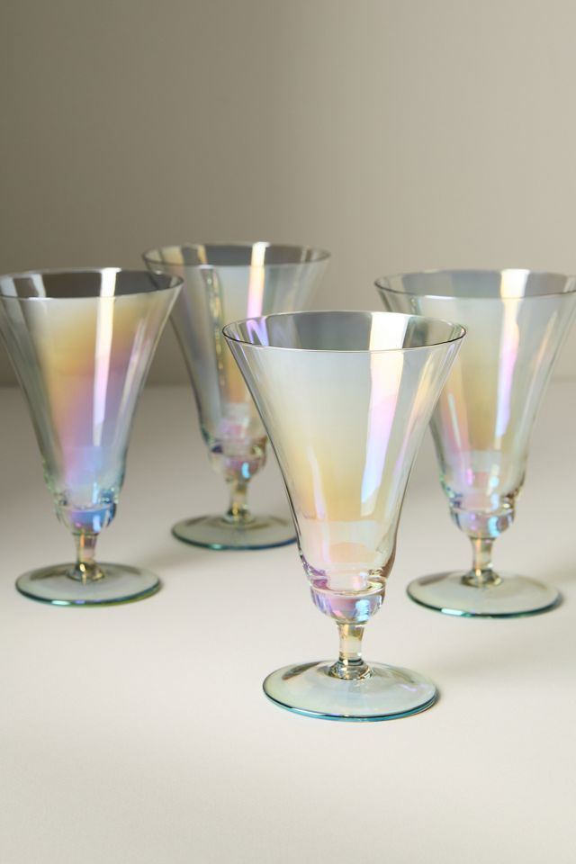 Kailani Lustered Goblets, Set of 4 #4