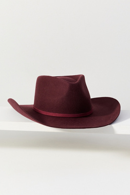 Wyeth Vega Wool Rancher In Brown