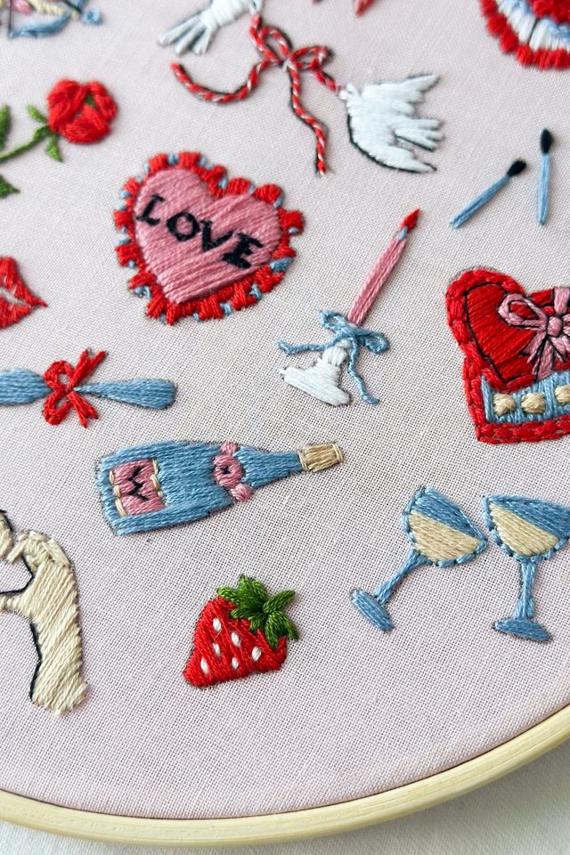 MakeBox & Co. Love Tokens Embroidery Kit #1