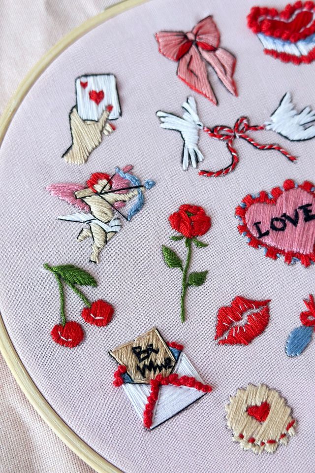 MakeBox & Co. Love Tokens Embroidery Kit #2
