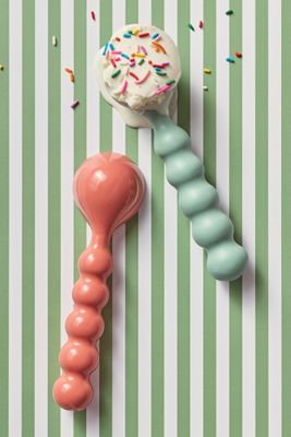 Enameled Aluminum Ice Cream Scoop