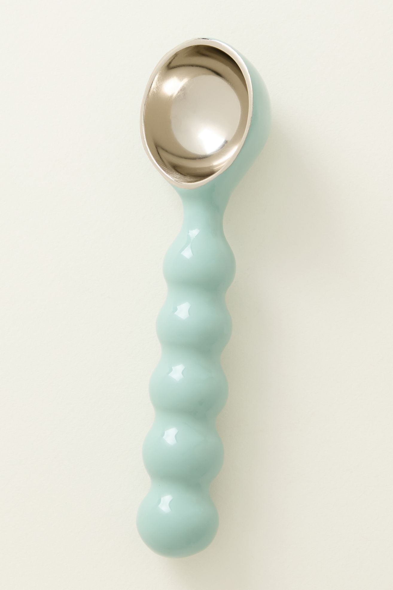 Enameled Aluminum Ice Cream Scoop - Light Blue, One Size