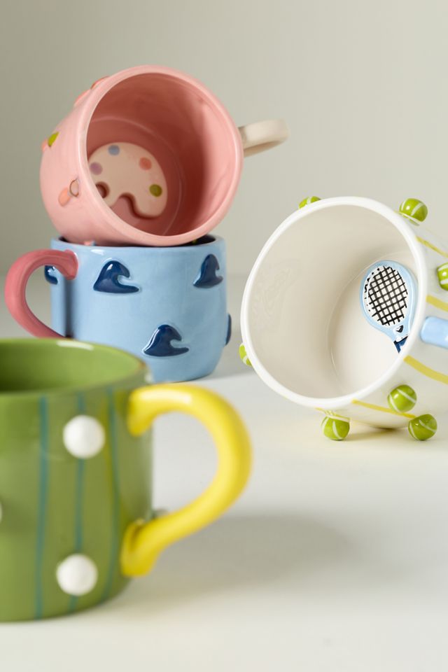 Winged Pupa Stoneware Hobby Mug #4