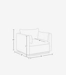 Denver Outdoor Chair and a Half