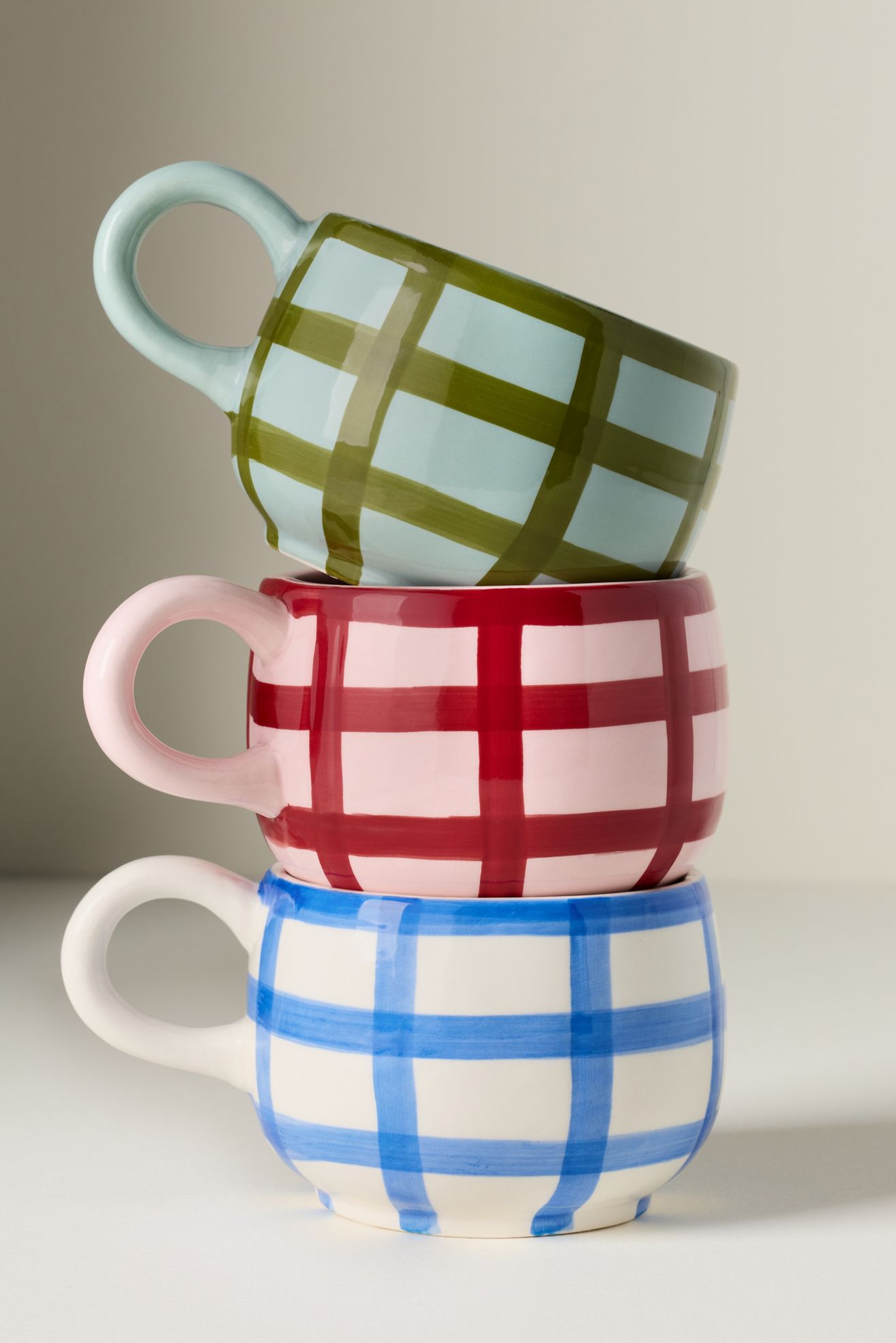Greta Stoneware Mug - Raspberry, Standard, One Size