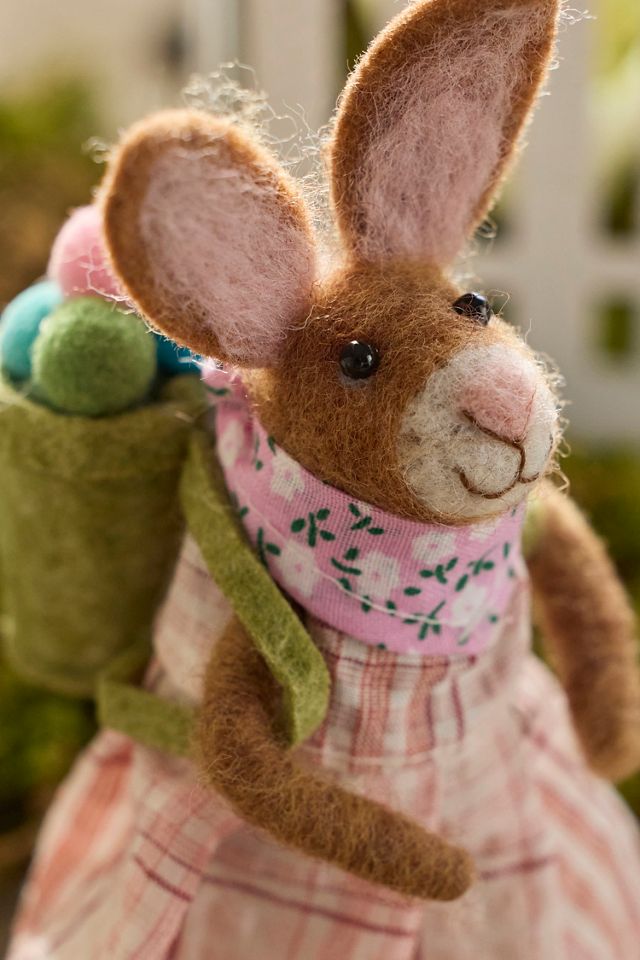 Egg Hunt Bunny Felt Critter #1