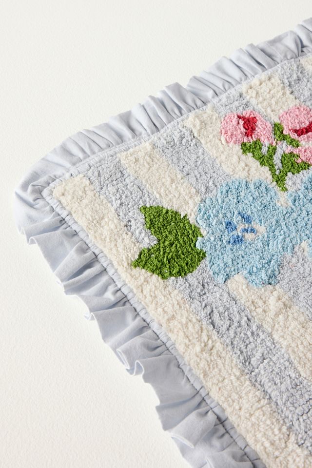 Astrid Cotton Tufted Ruffle Bath Mat #2