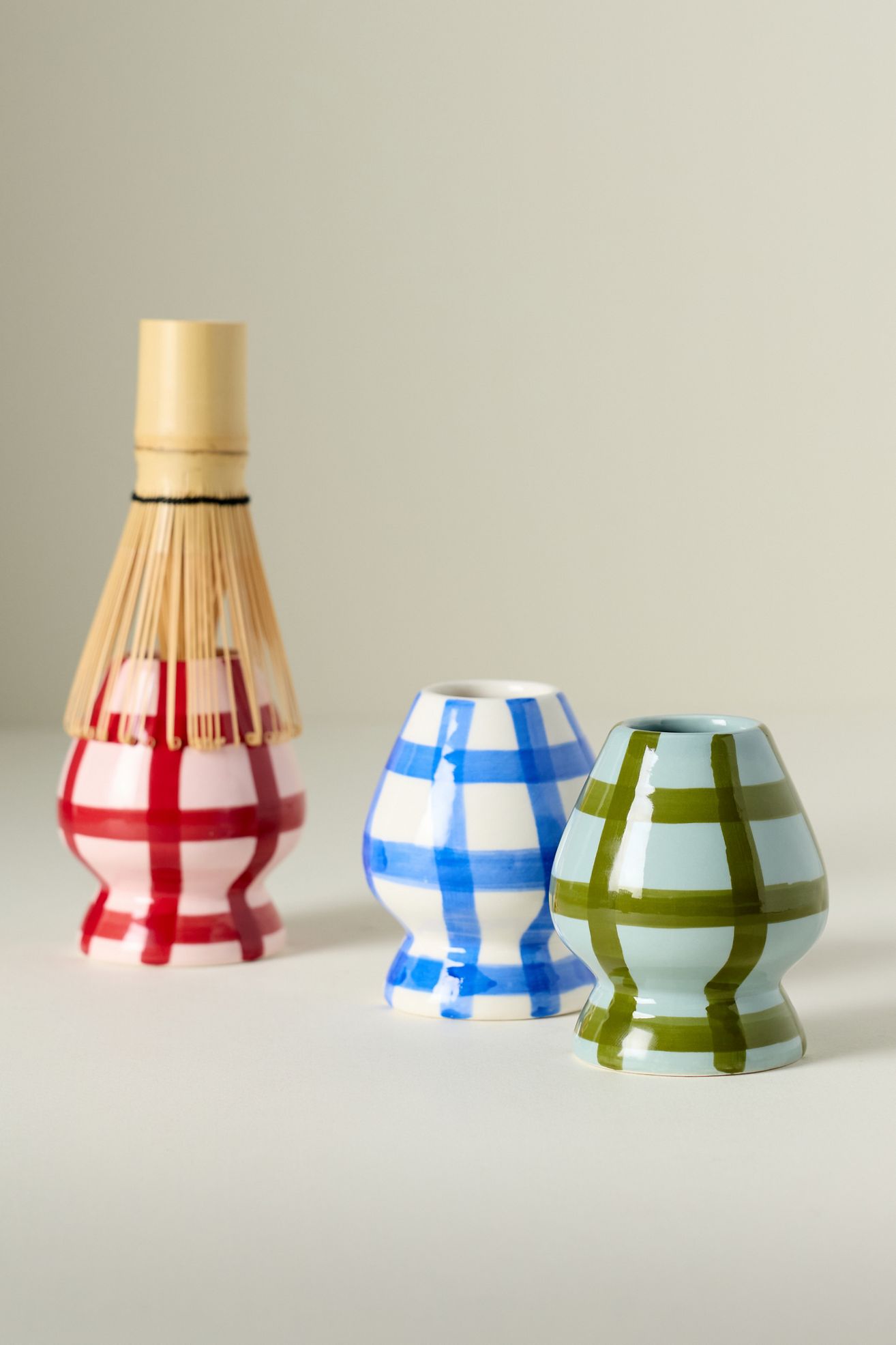 Greta Matcha Whisk Holder - Raspberry, One Size