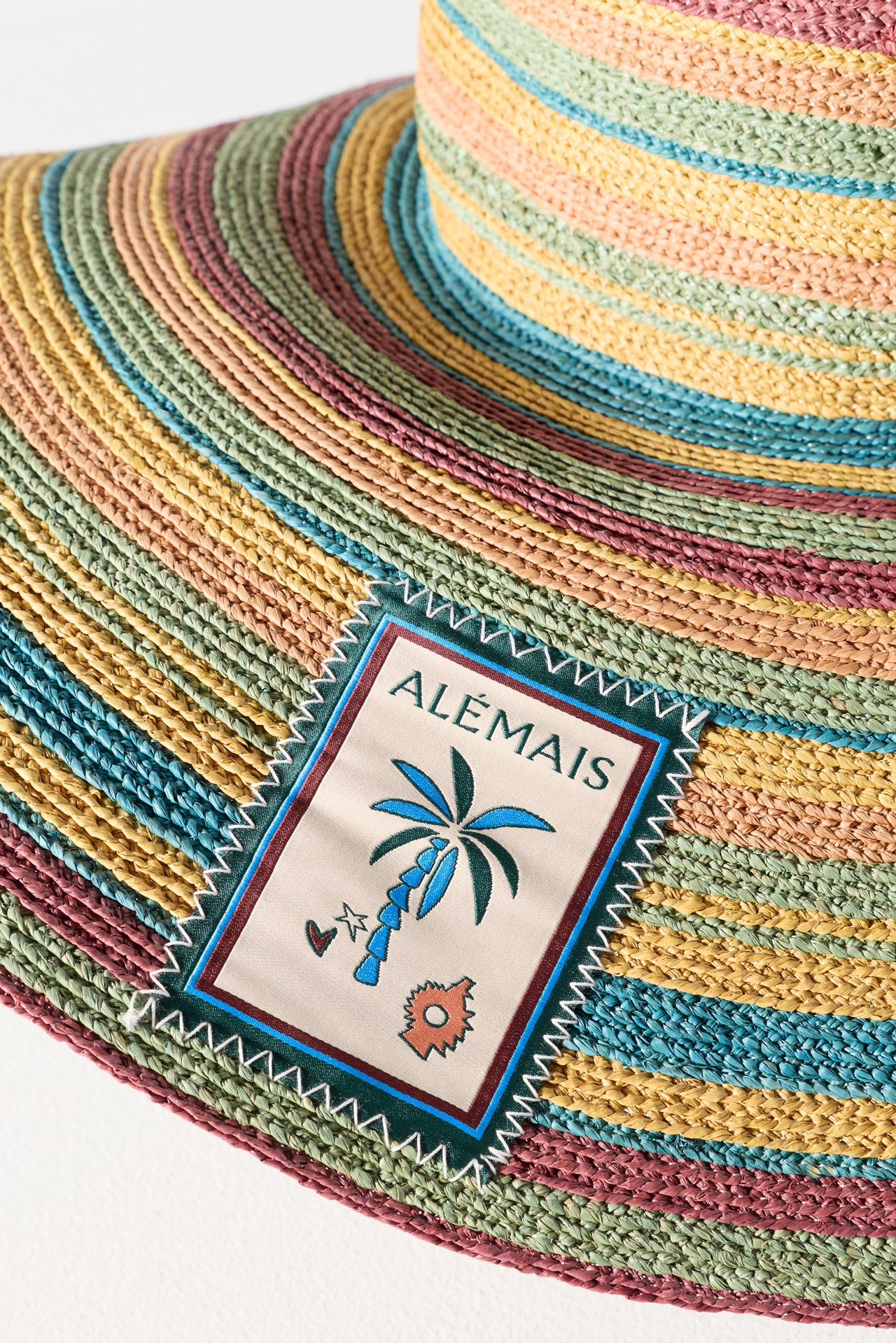 ALÉMAIS Floppy Raffia Hat