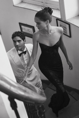 Athena Lace Corset and Skirt Set