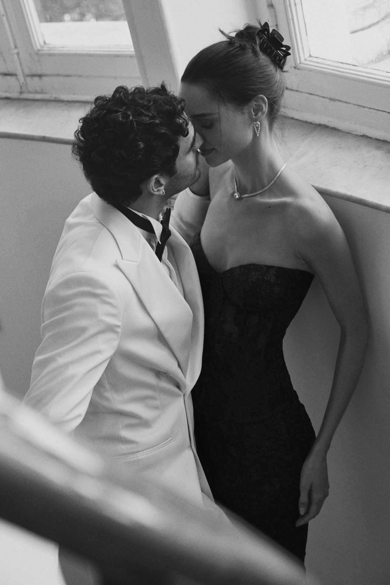 V. Chapman Athena Lace Corset and Skirt Set