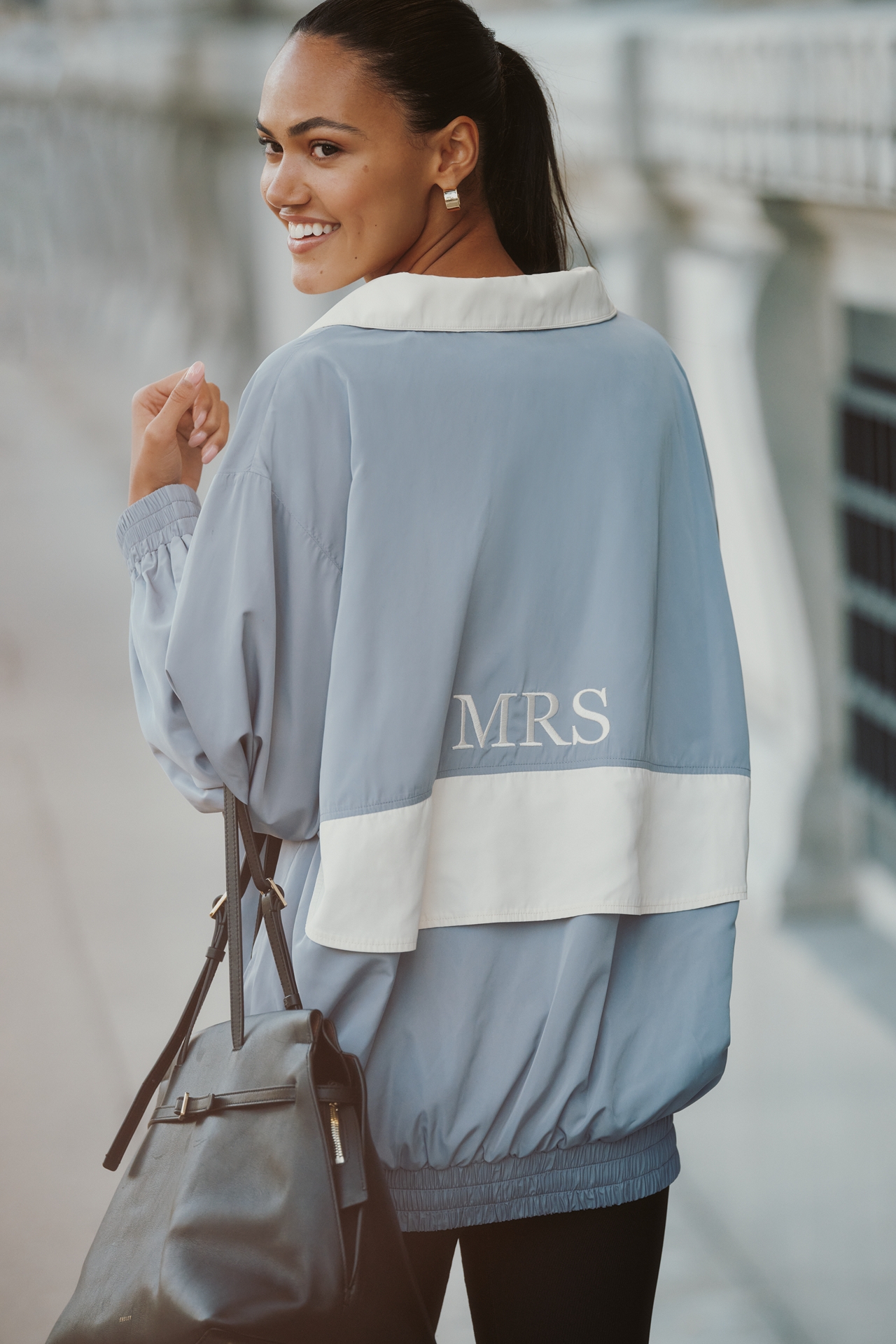 Mare Oversized Windbreaker Jacket