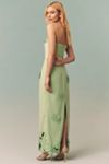 chinese dress ladies Leo Lin Rayna Appliqué Floral Bustier Maxi Dress