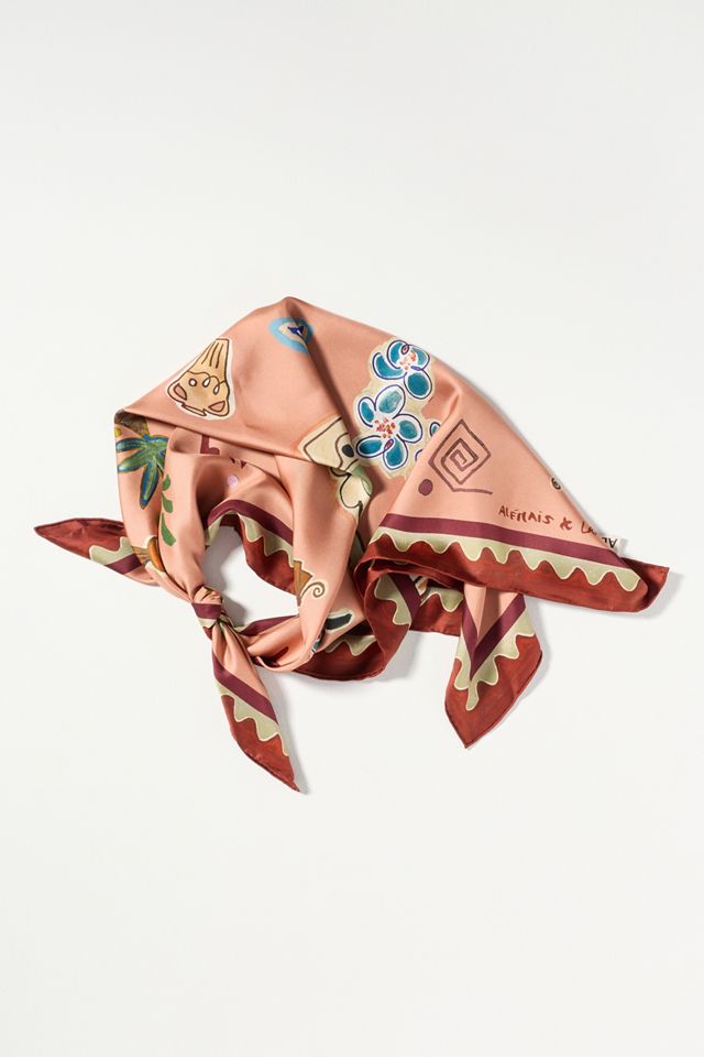 ALÉMAIS Laurence Silk Hair Scarf #1