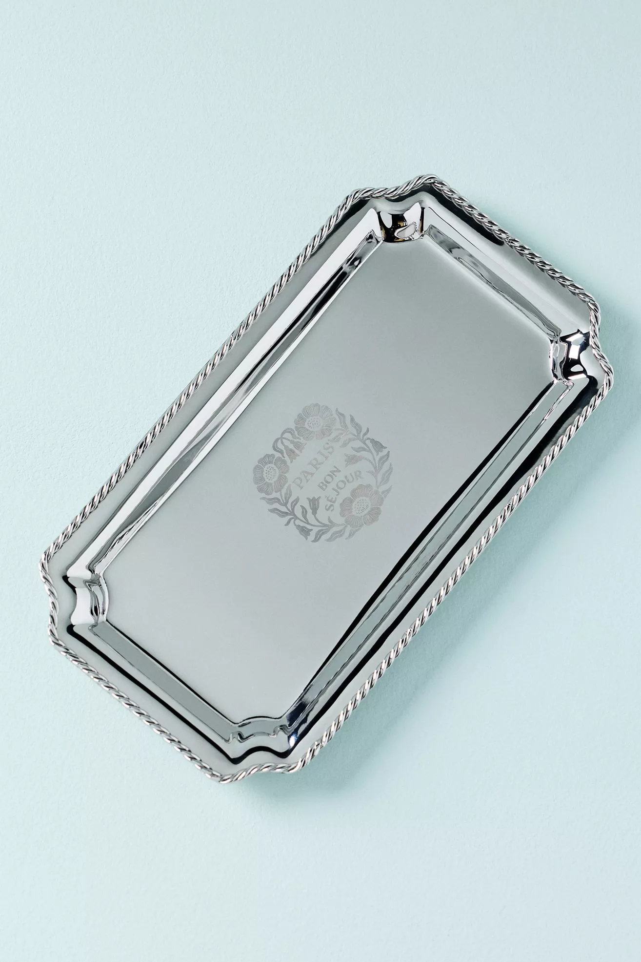 Hotel Metal Etched Tray - thumbnail 2