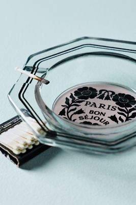 Hotel Glass Ash Tray