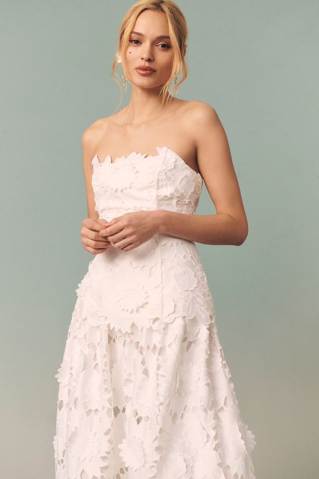 BHLDN Cutwork Twofer Midi Dress #2