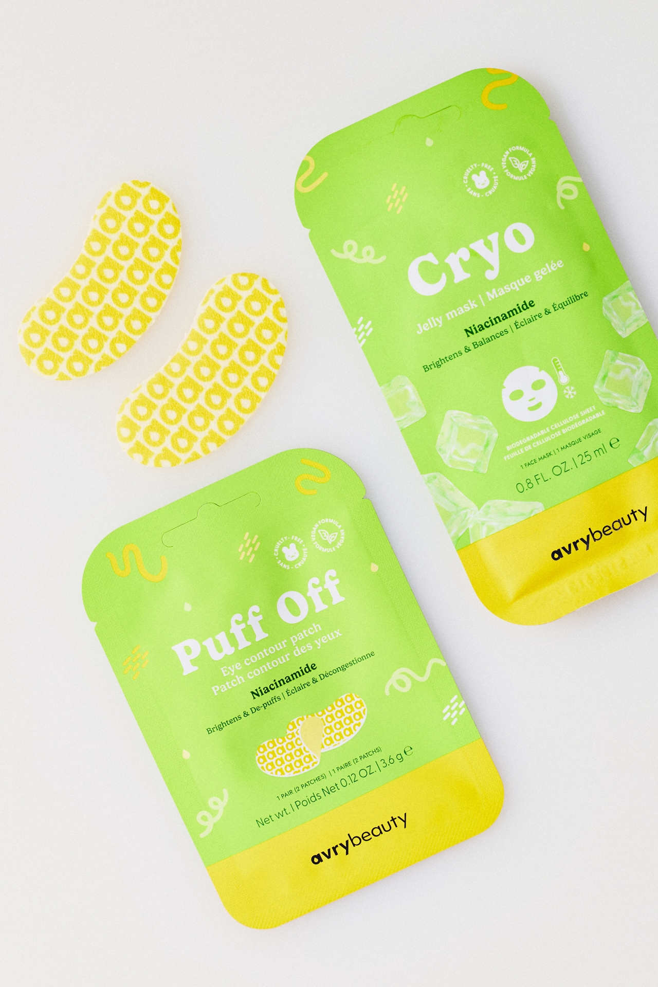 AvryBeauty Niacinamide Mask & Patch Duo