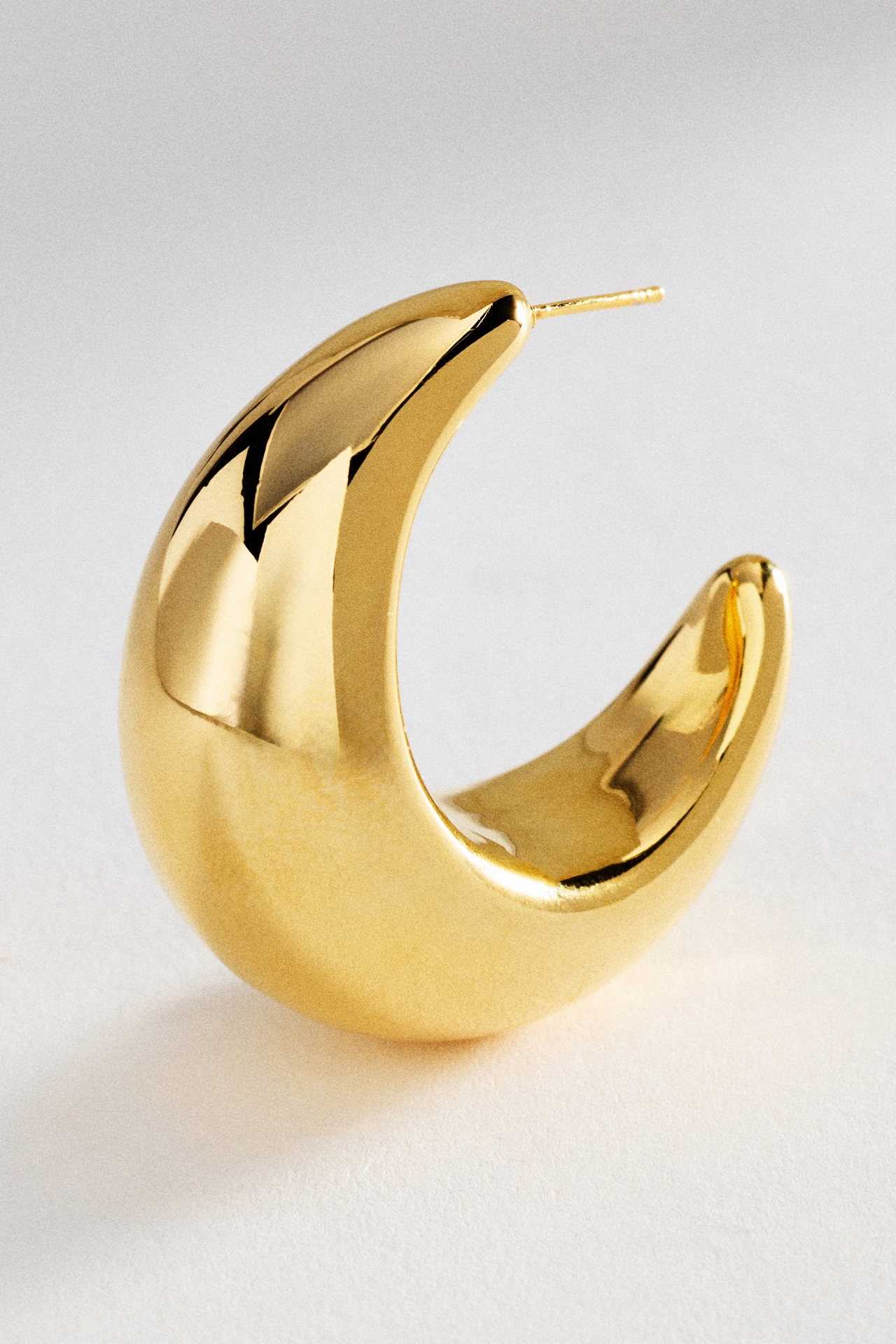 Chunky Mini Hoop Earrings