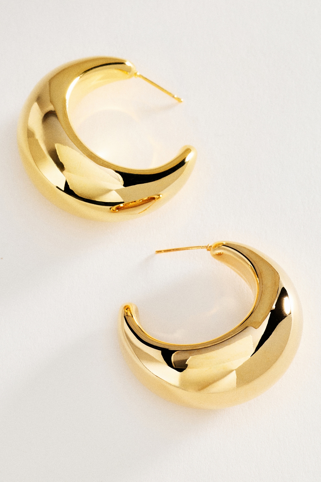 Chunky Mini Hoop Earrings