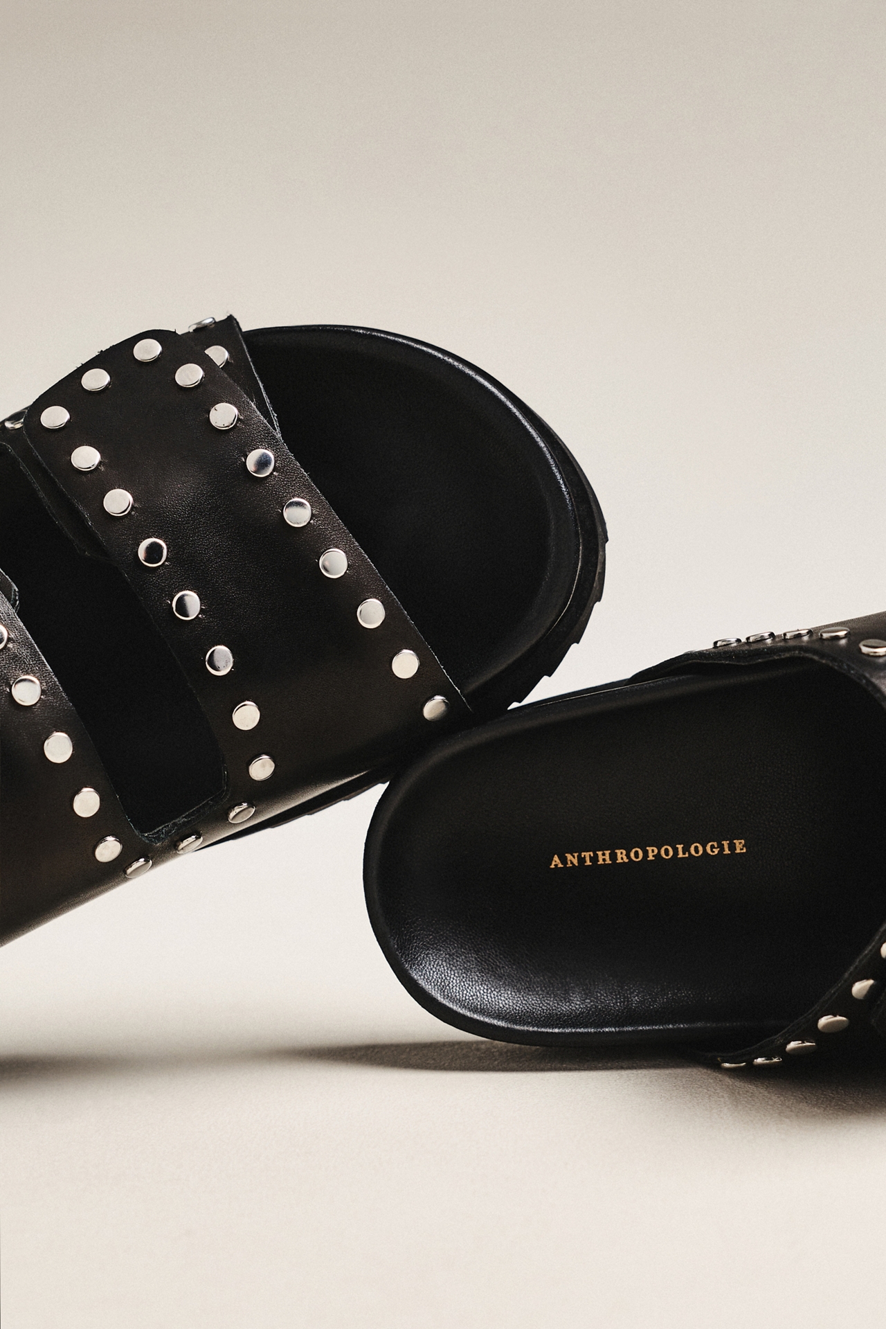 By Anthropologie Studded Velcro Sandals