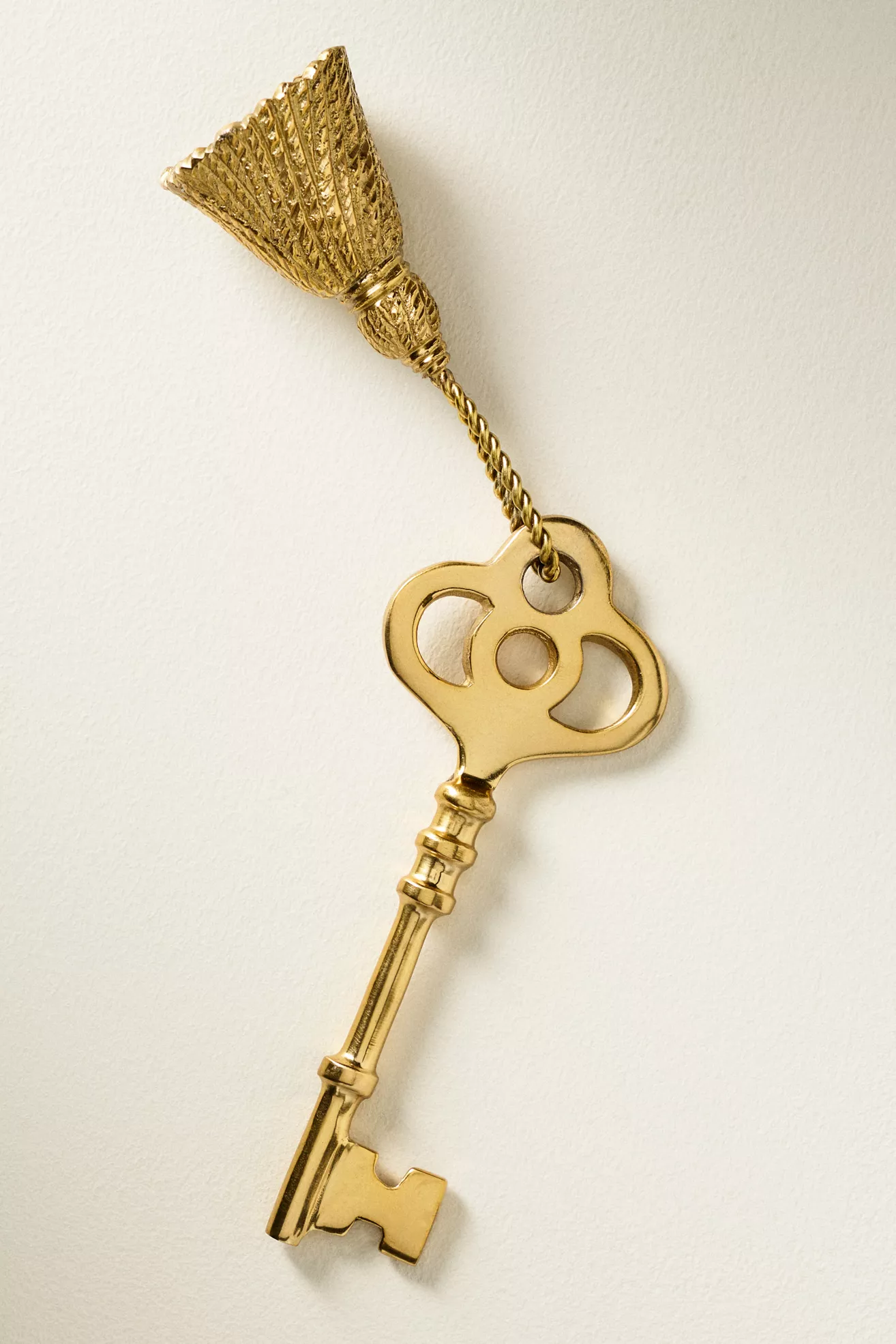 Hotel Key Brass Candle Snuffer