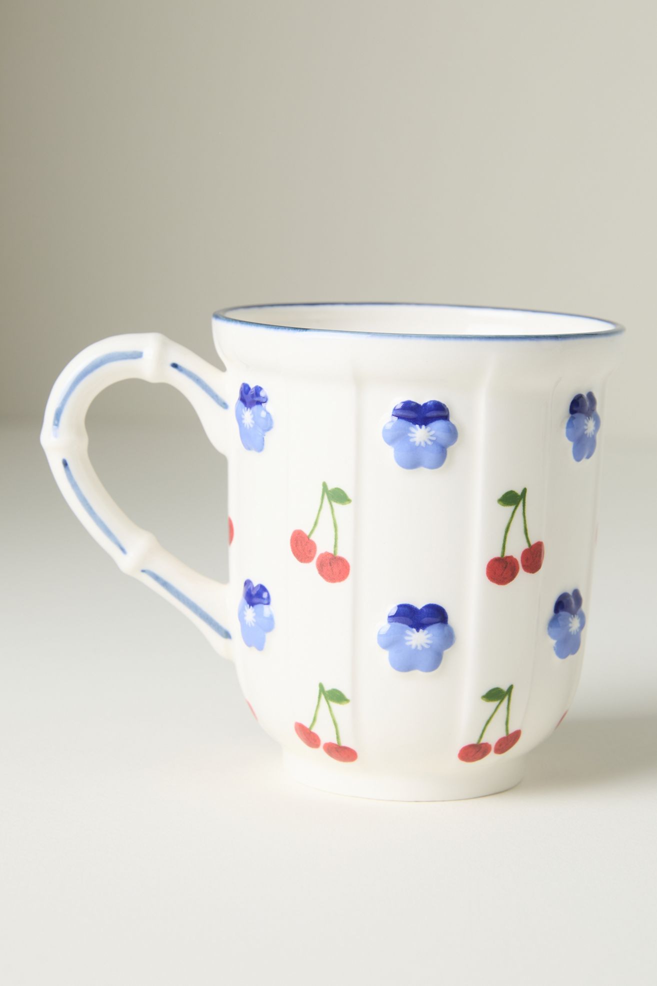 Tilly Stoneware Mug - Cherry, One Size