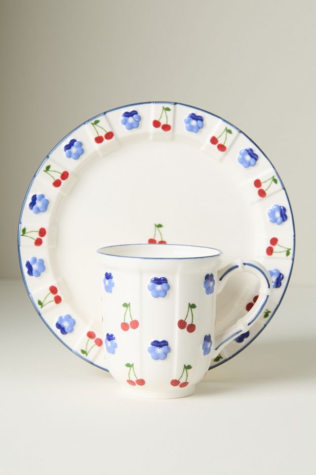 Tilly Stoneware Dessert Plate #3