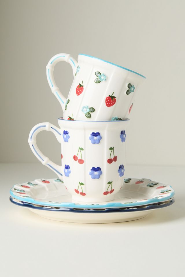 Tilly Stoneware Dessert Plate #4