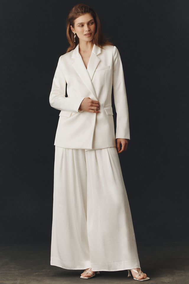 BHLDN Satin Oversized Blazer #3